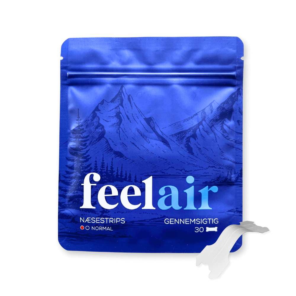Feelairs egen normale næsestrip / næseplaster pakke med 30 strips i