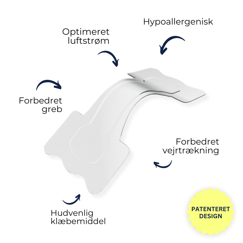 Demonstration af Feelair kraftig model næsestrip / næseplasters egenskaber